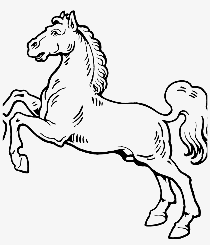 This Free Icons Png Design Of White Horse, transparent png download