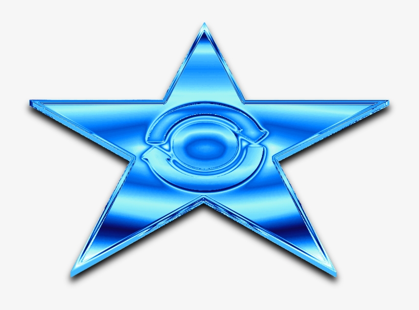 Rc Star Blue By Dragoth - Blue Star Png, transparent png download