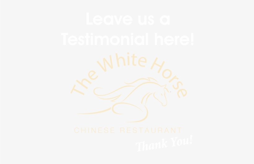 Leave A Testimonial White Horse - Line Art Arabian Or Morgan Horse Decal- Large Black, transparent png download