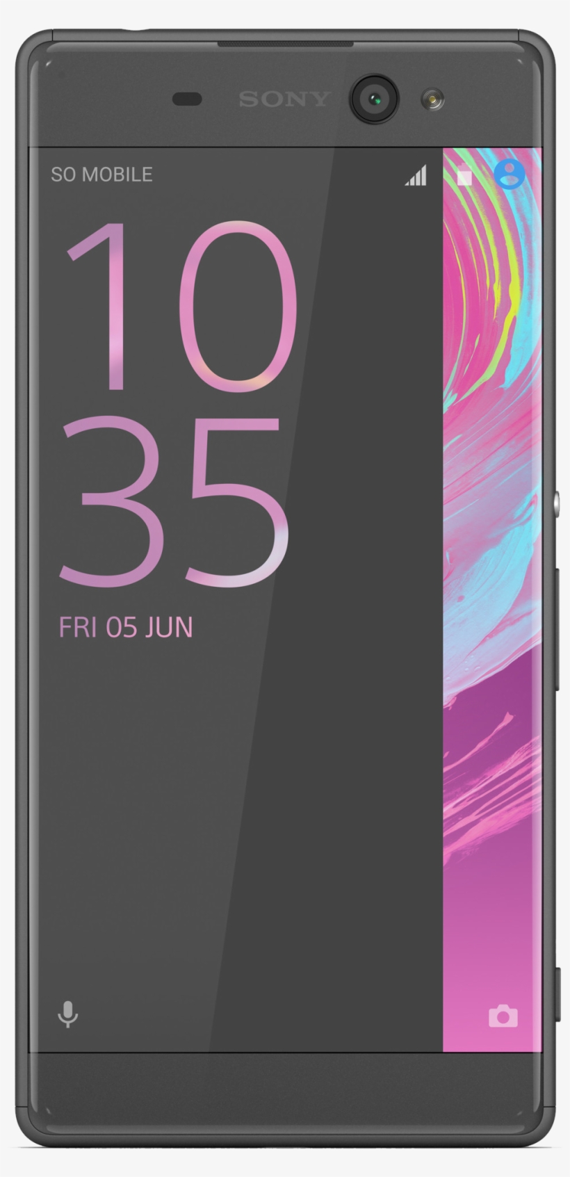 Sony Xperia Xa Ultra Comes With 16mp Ois Front Cam - Sony Xperia Xa 4g 16gb Graphite Black Eu, transparent png download