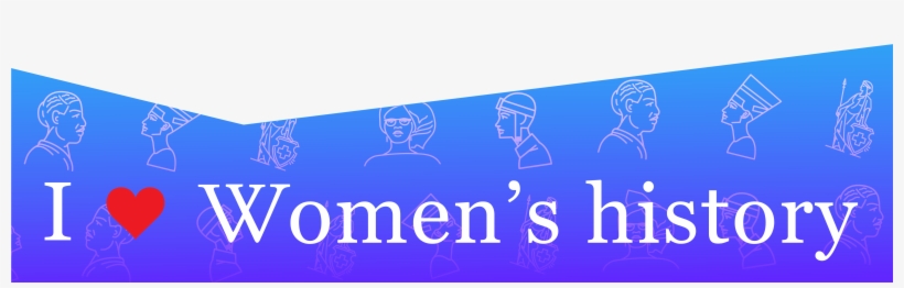 I Heart Women's History Profile Frame - Business, transparent png download