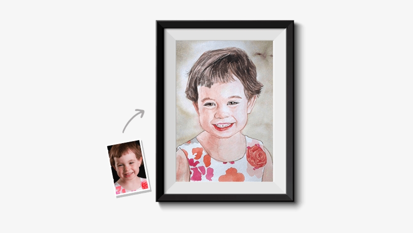 This Is A Watercolor Painting Done By Our Portrait - Watercolor Painting, transparent png download