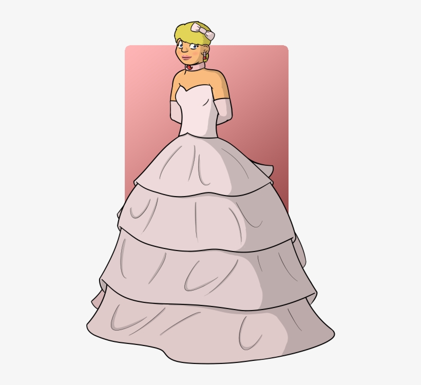Wedding Dress - Gown, transparent png download