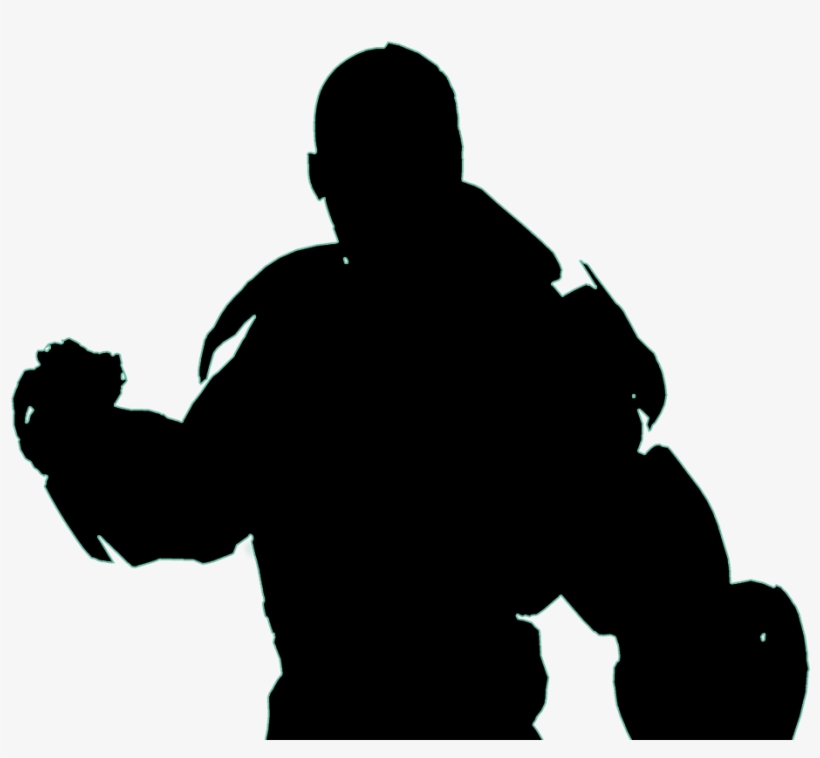 Cyborg - “ - Cyborg Silhouette Png, transparent png download
