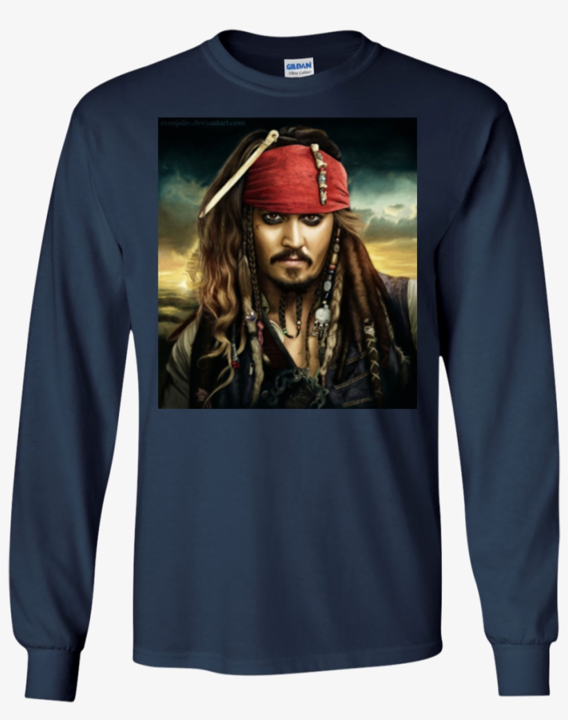 Pirates Of The Caribbean Johnny Depp Hoodies Sweatshirts - Best Gift - Jack Sparrow Hoodie/t-shirt/mug Black/navy/pink/white, transparent png download