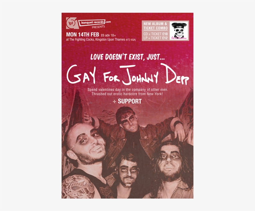 Johnnyfc - Gay For Johnny Depp, transparent png download