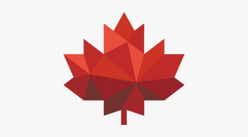 Canada Symbol Of Strength With Pictures Png Images - Canada Maple Leaf Geometric, transparent png download