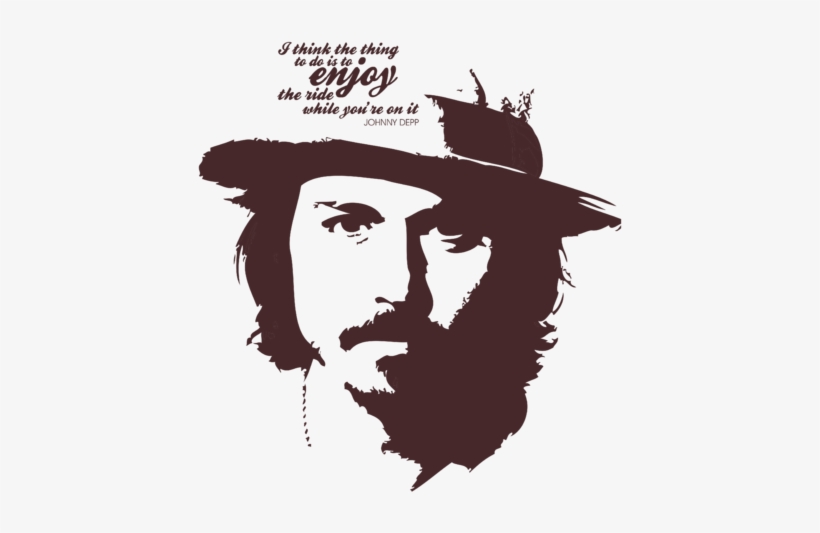 Click And Drag To Re-position The Image, If Desired - Johnny Depp Minimal Posters, transparent png download