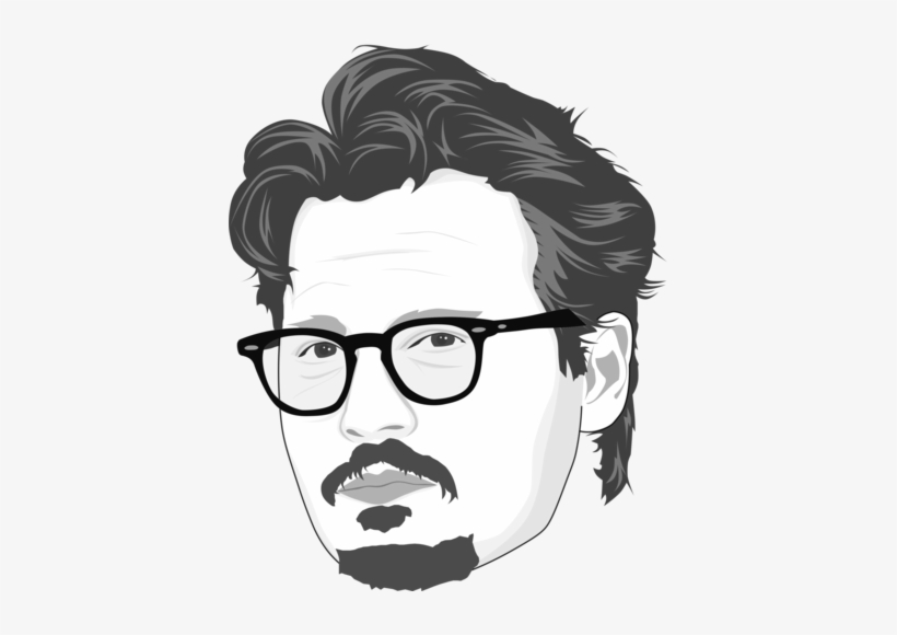 Johnny Depp The Enigma Caricate Of Johnny Depp By Thecartoonist - Art, transparent png download