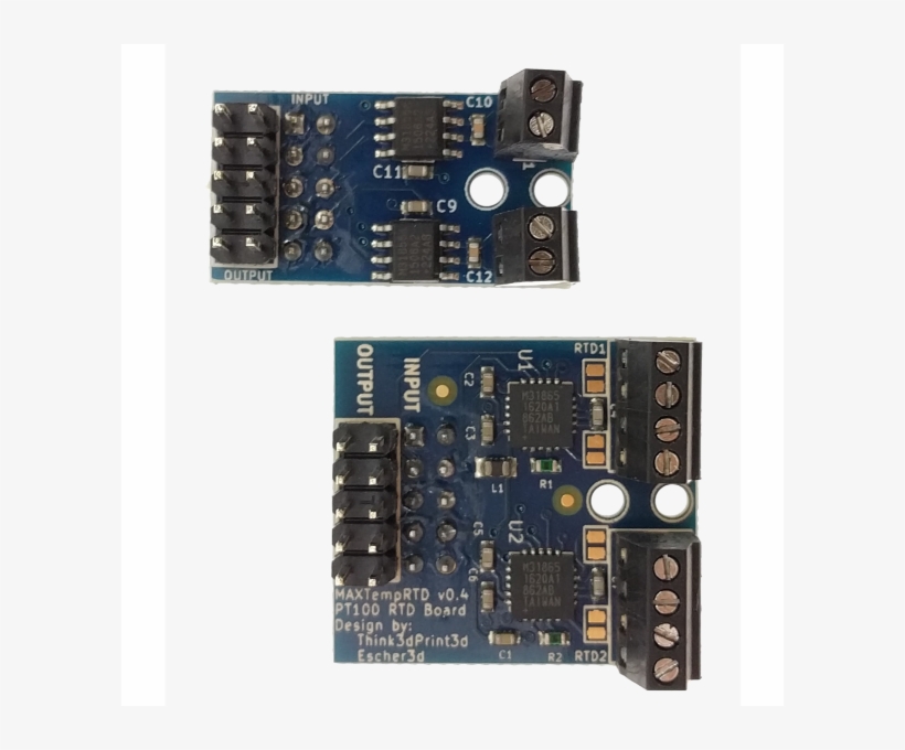 Temperature Sensor Boards For Duet Wifi/ethernet - Ethernet, transparent png download