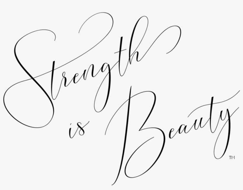 Strength Is Beauty Art 01 Tm, transparent png download