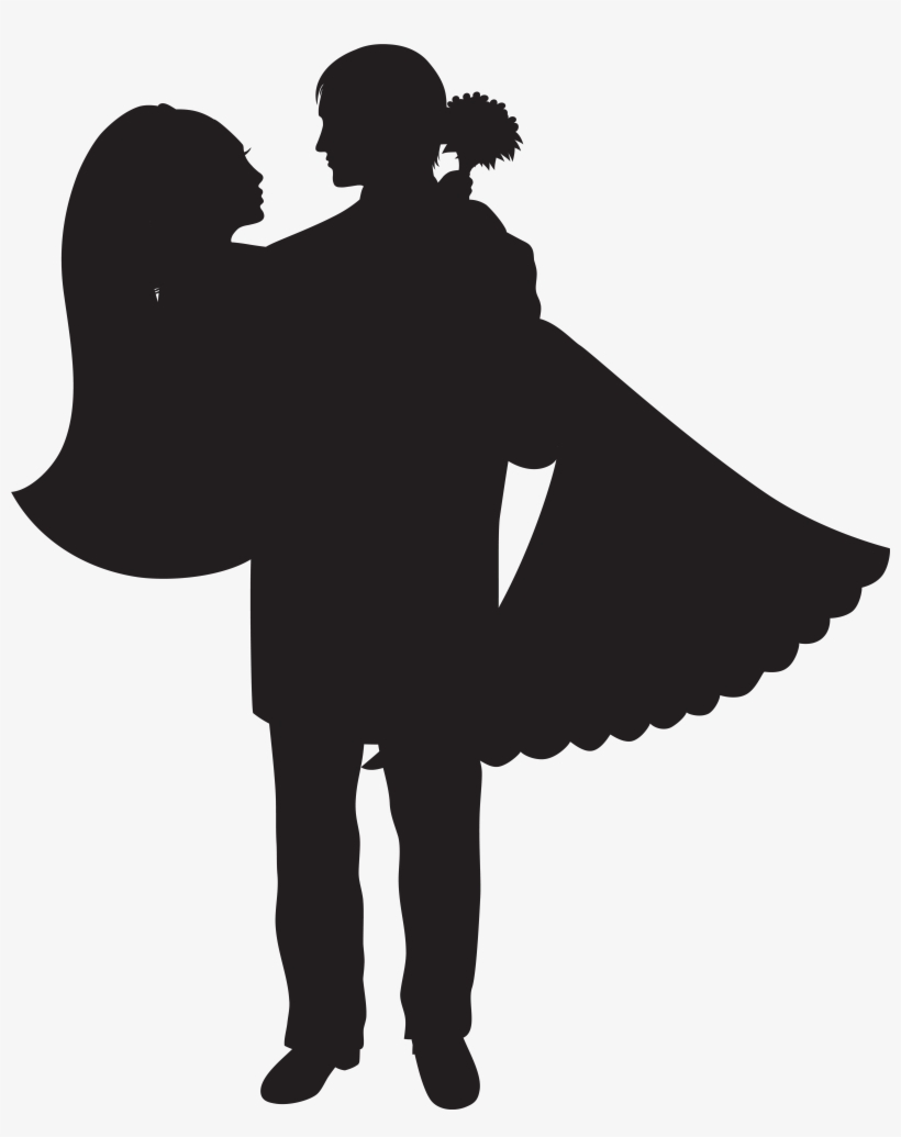 Bride And Groom Png Clip Art Image, transparent png download