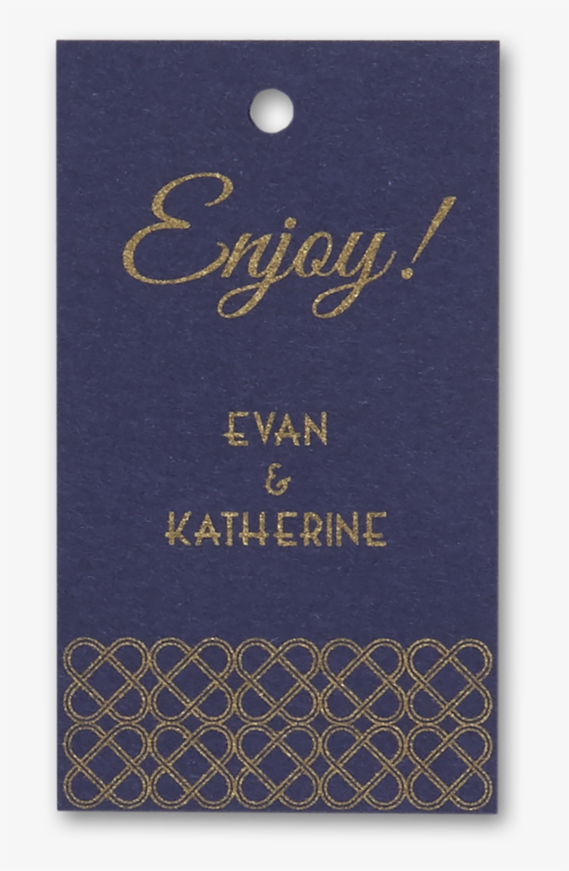 Art Deco Border Favor Tag, transparent png download