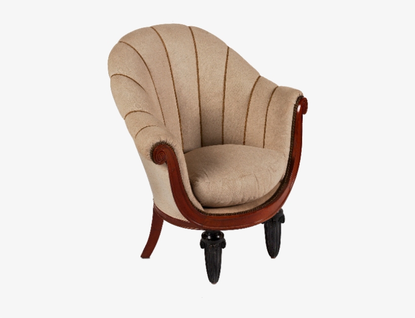 Art Decò Armchair Pic From Www - Art Deco Chairs 1920, transparent png download