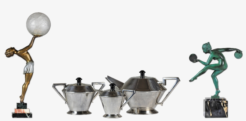 Art Deco Trio - Art Deco, transparent png download