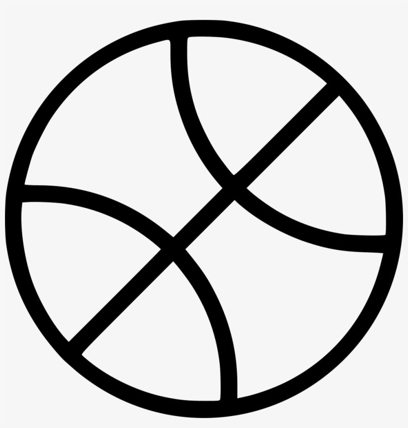 Basketball Volleyball Footbal Playing Ball Court Comments - No Symbol Black Transparent, transparent png download