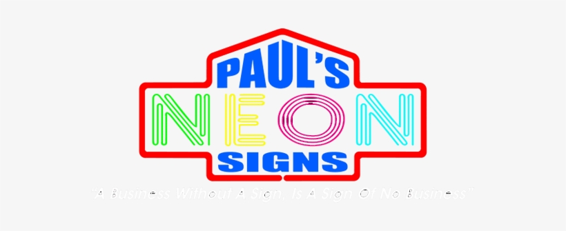 Paul's Neon Signs - United States Of America, transparent png download