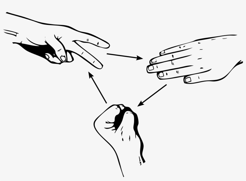 This Free Icons Png Design Of Rock Scissors Paper, transparent png download
