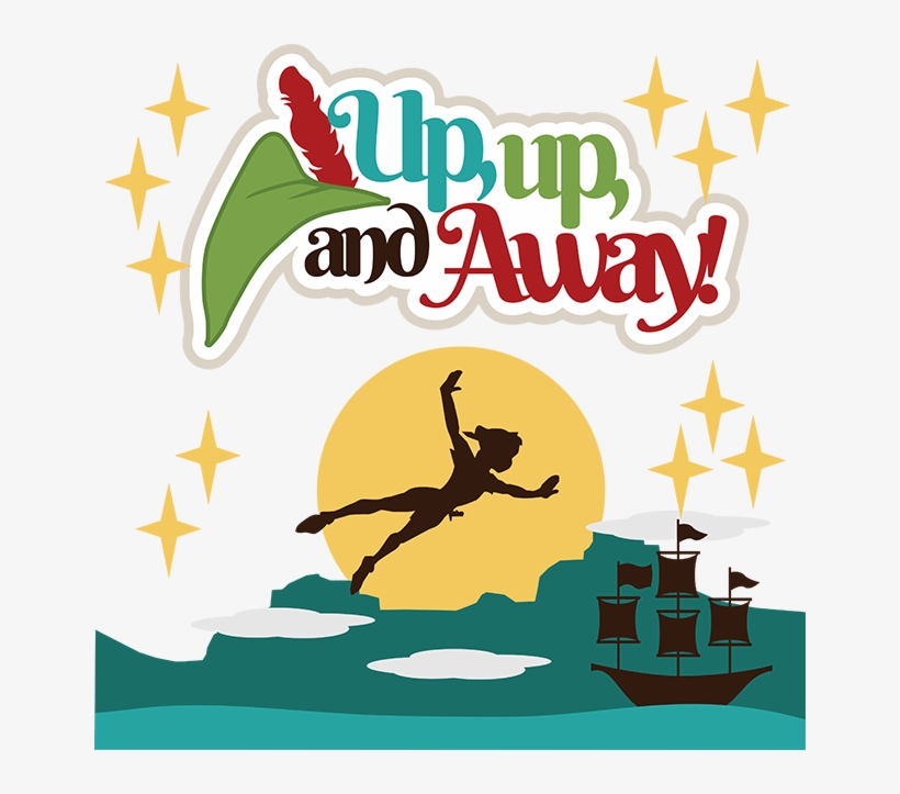 Up, Up, And Away Svg Scrapbook File Cute Svg Files, transparent png download