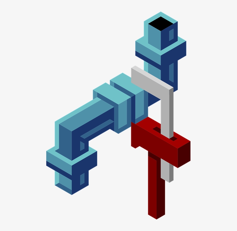 Pipes Plumber Free Vector Graphic On Pixabay - Diagram, transparent png download