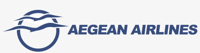 Aegean Airlines Logo Vector - Calligraphy, transparent png download