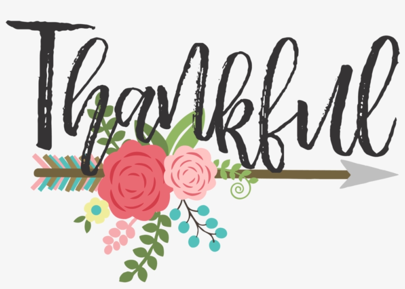 Thankful Distressed, transparent png download