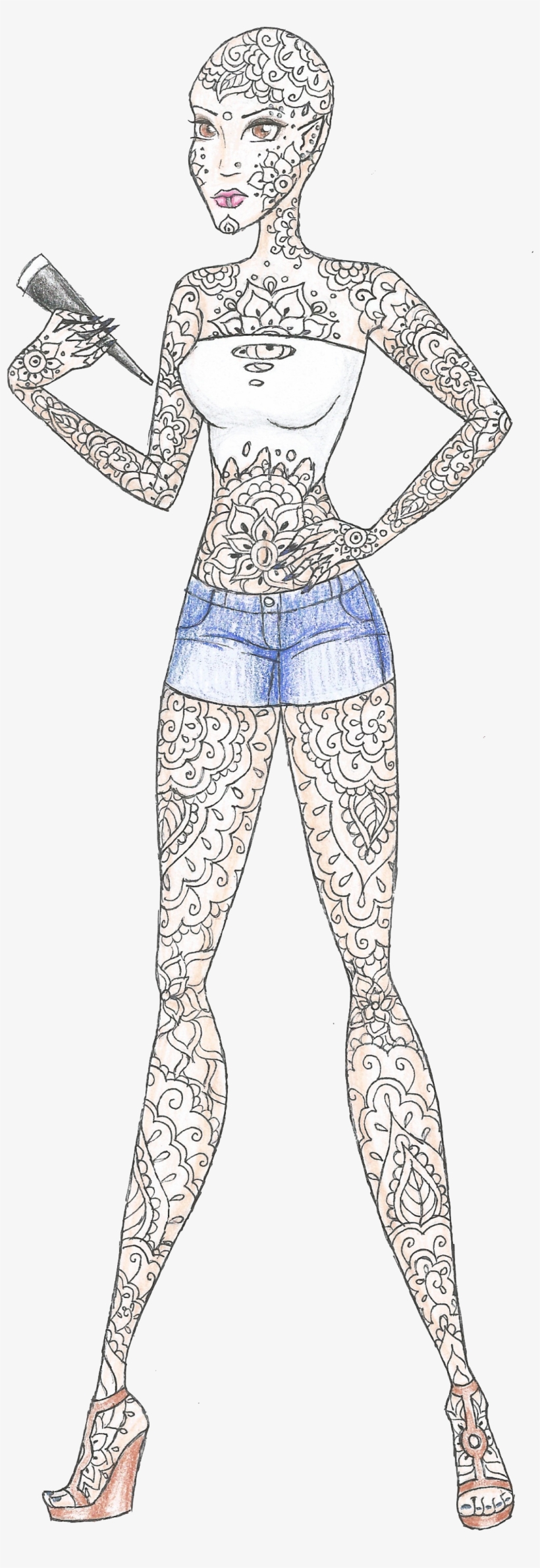 Monster High Student - Sketch, transparent png download