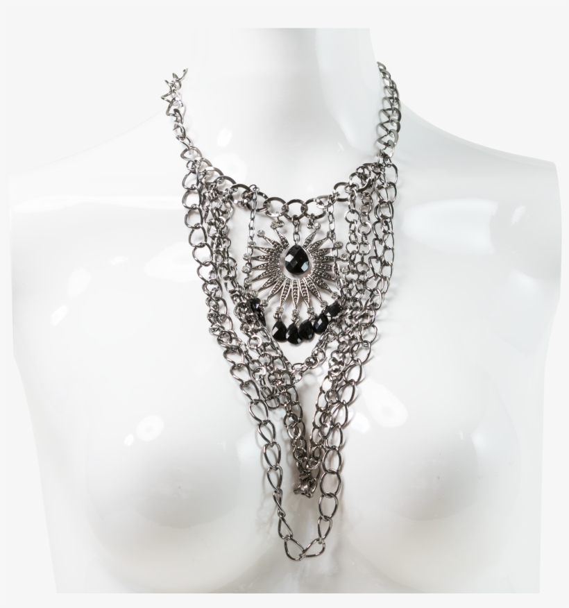 Starburst Pendant Necklace - Necklace, transparent png download