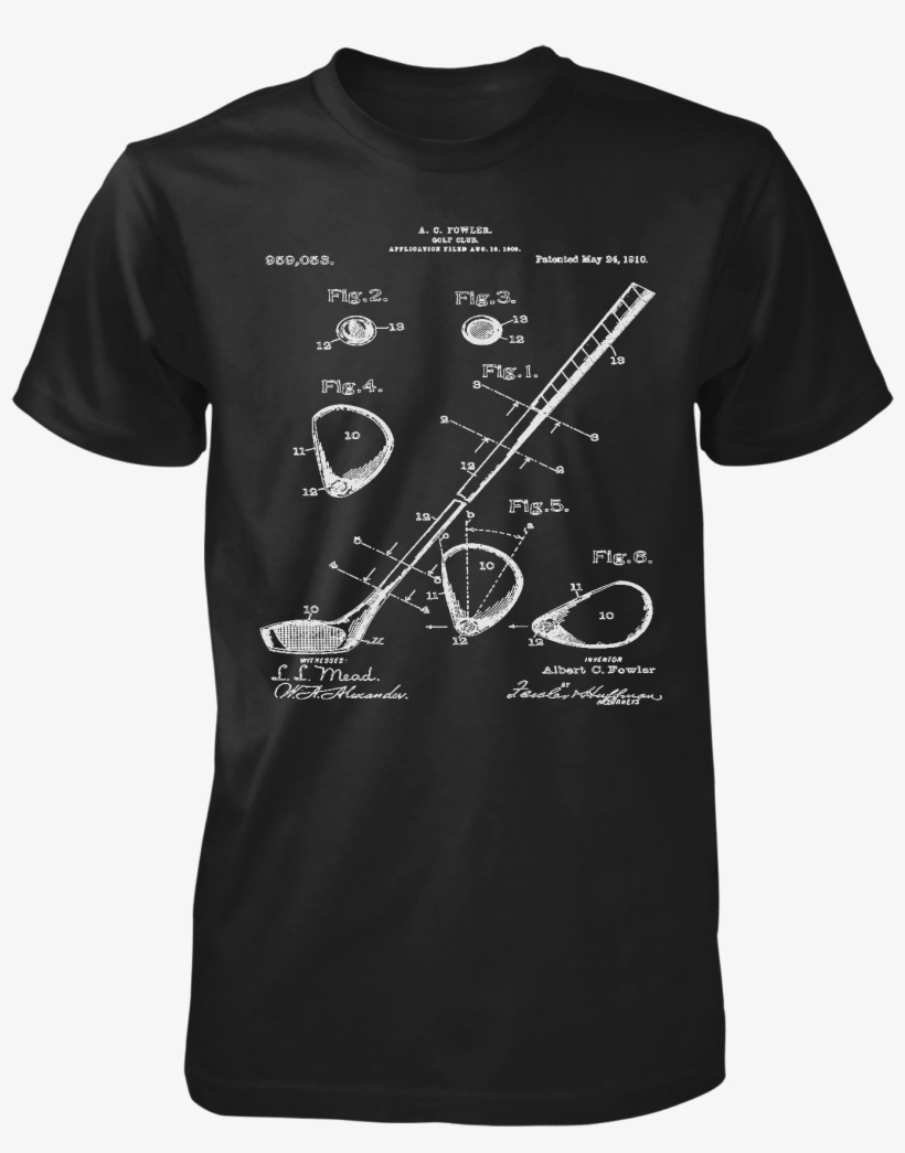 Golf Ball Patent 1902 Male T-shirt - Dont Be A Dnb, transparent png download