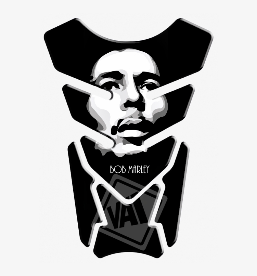 Adesivo Protetor De Tanque Bob Marley - Bob Marley, transparent png download