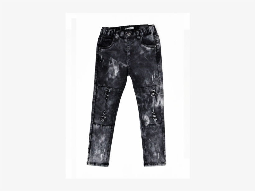 Distressed Authority Jeans Front View - Pocket, transparent png download