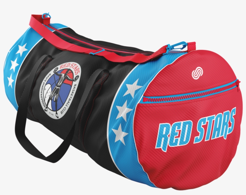 Red Stars Duffle Bag - Duffel Bag, transparent png download
