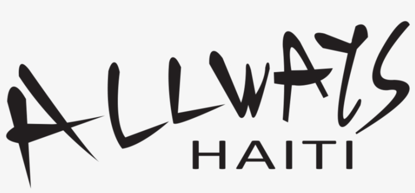 Allways Logo With Haiti Elongated In Calibri Uppercase - Calligraphy, transparent png download