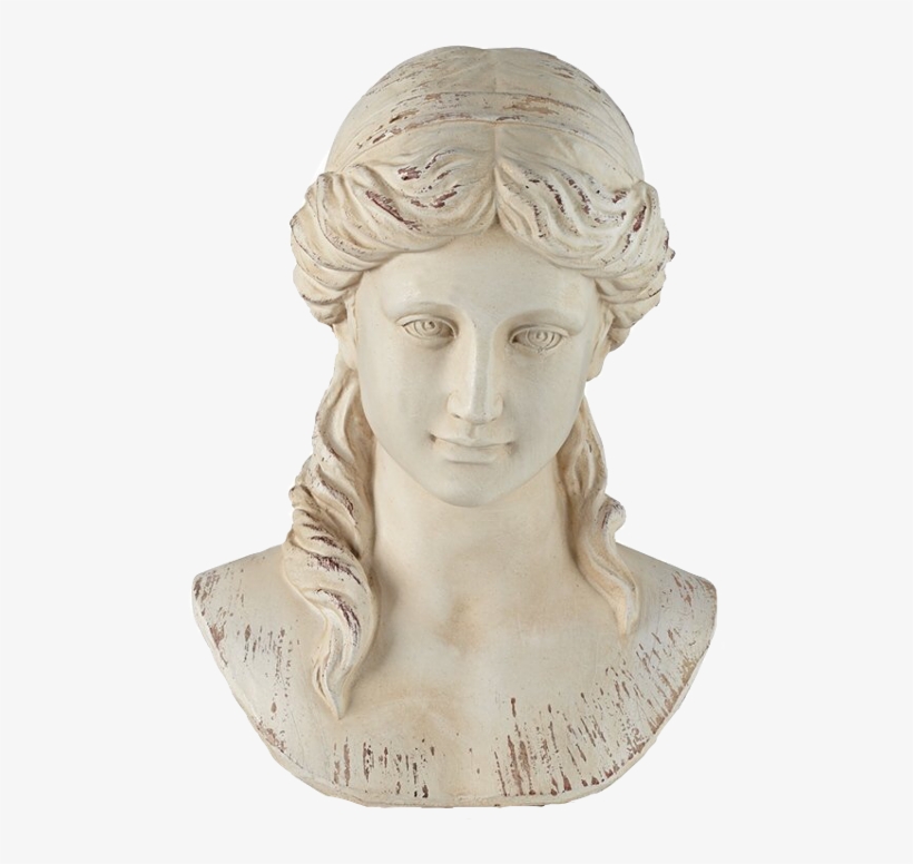 Greek Clipart Bust Roman - Antique Bust, transparent png download