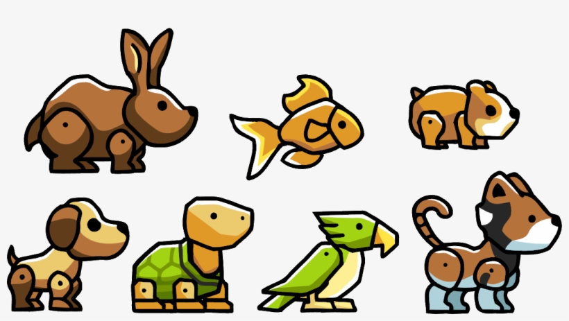 Pets - Scribblenauts Animals, transparent png download