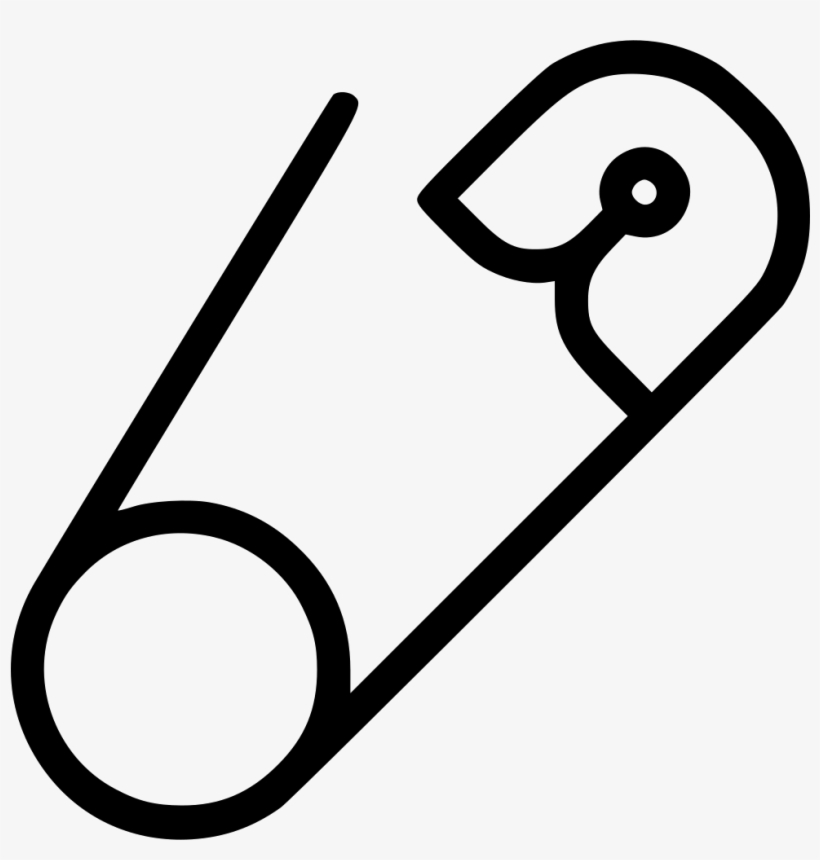 Safety Pin Comments, transparent png download
