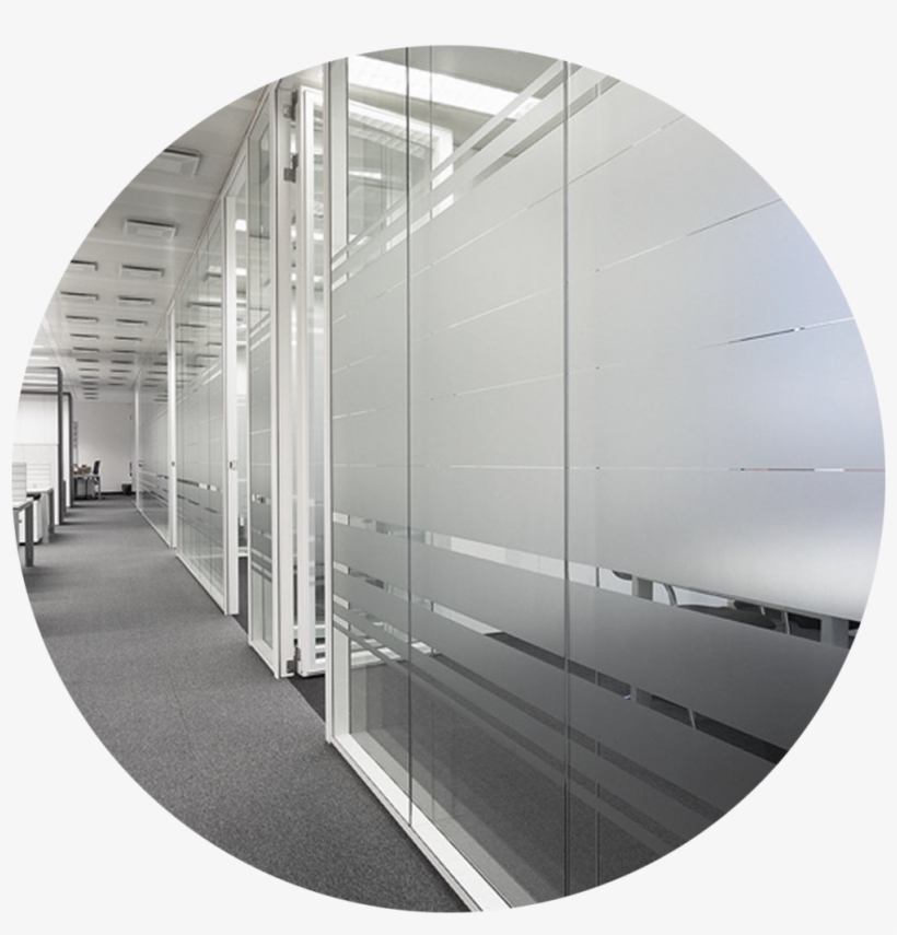 Uma Double Glass Partition - Architecture, transparent png download