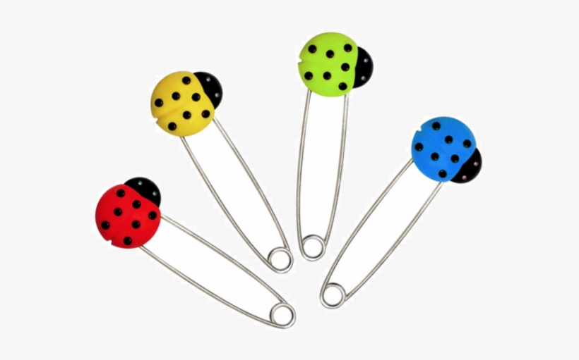 Puku Safety Pin - Ladybug, transparent png download