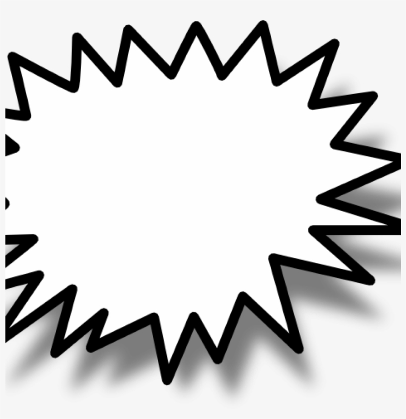 Blast Clipart Image Of Blast Clipart 4918 Water Balloon - Comic Text Box Png, transparent png download