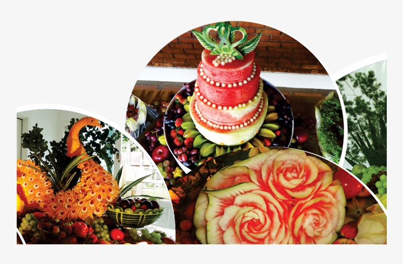 E Arte Esculturas Gelo Cursos Escultura Com - Escultura De Frutas Para Casamento, transparent png download