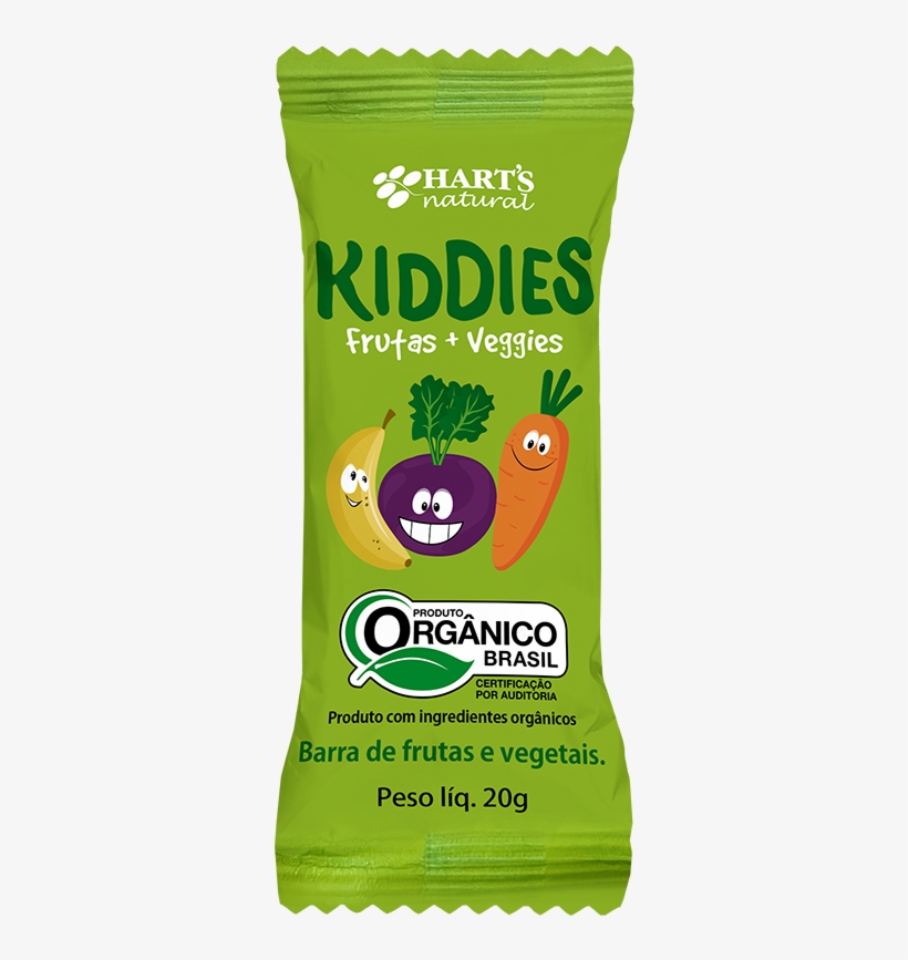 Barra De Fruta Kiddies Orgânica Frutas Veggies - Grape, transparent png download
