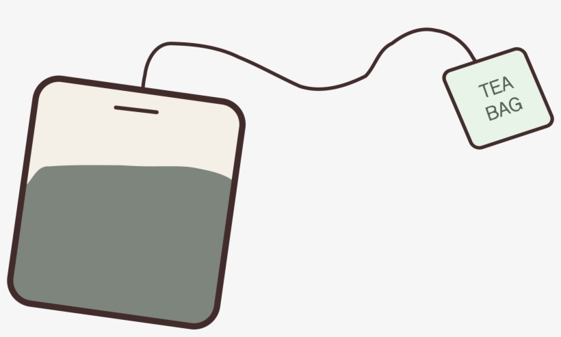 Big Image - Tea Bag, transparent png download