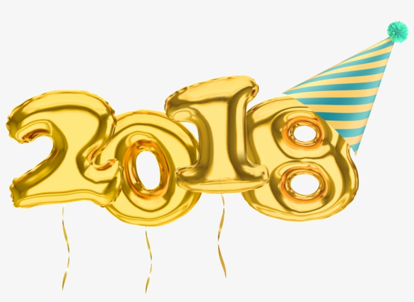 El Arte De Navidad Oro - Happy New Year 2019 Png Balloons, transparent png download