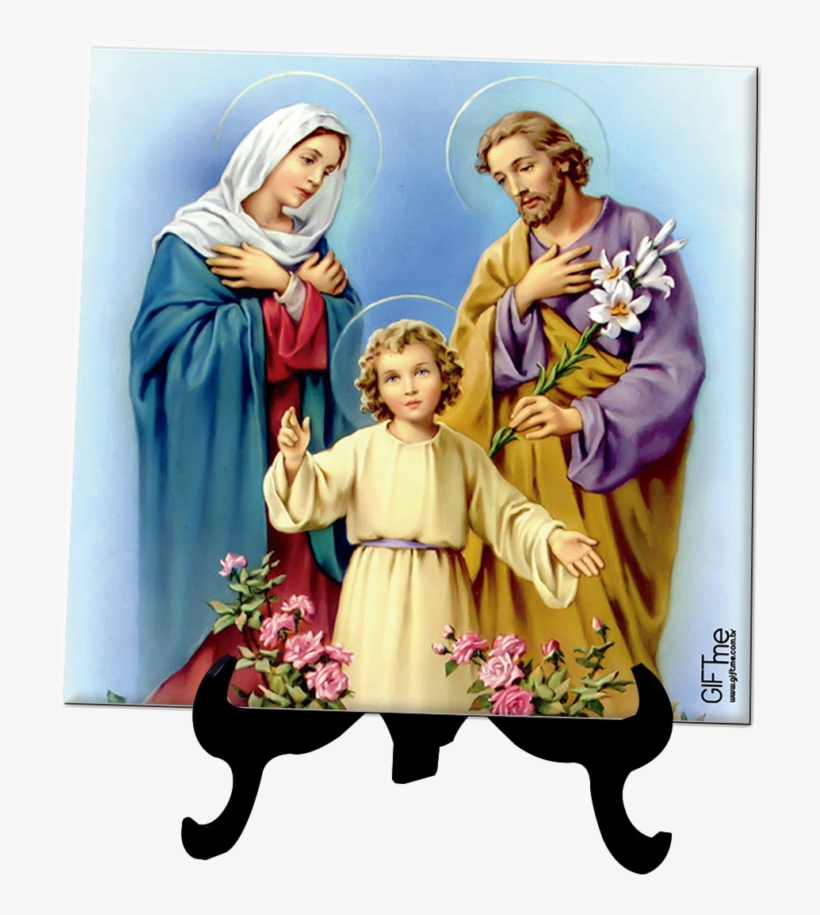 Azulejo Personalizado Sagrada Família - Thirukudumbam Jesus, transparent png download