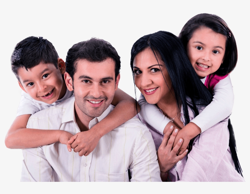 Porque Su Salud No Tiene Precio - Hispanic Family White Background, transparent png download