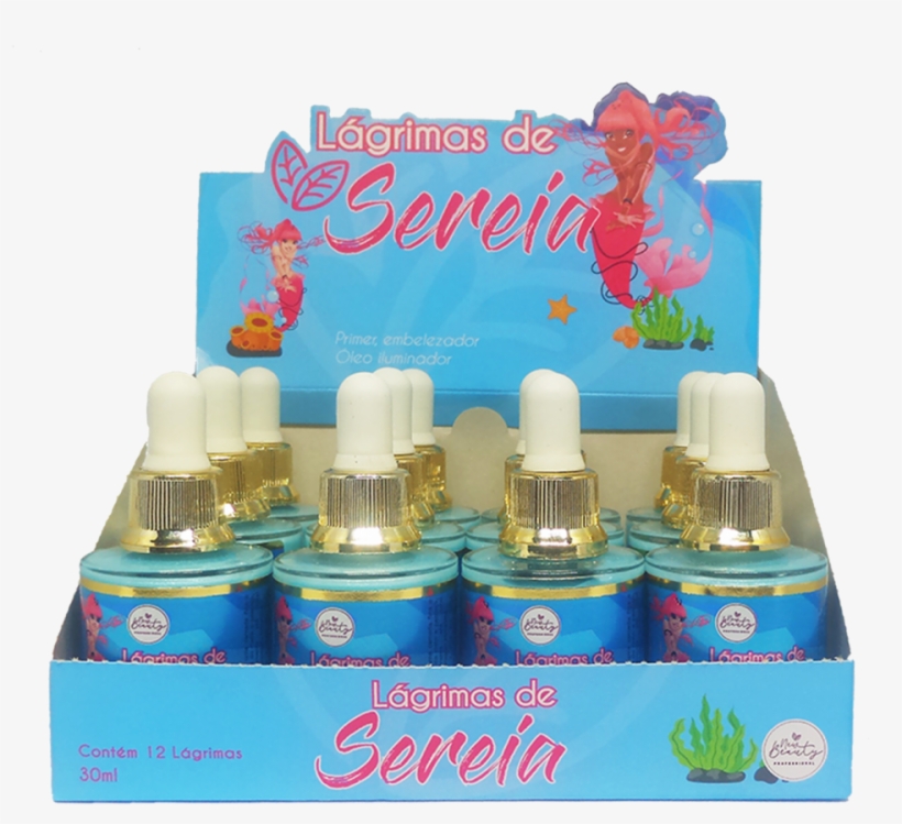 Lágrimas De Sereia New Beauty Pro 30ml Box 12un - Lagrimas De Sereia New Beauty, transparent png download