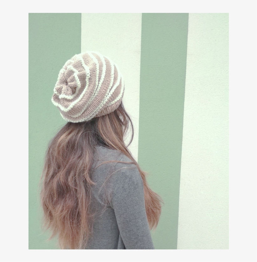 Gorro Beanie Dos Colores - Knit Cap, transparent png download