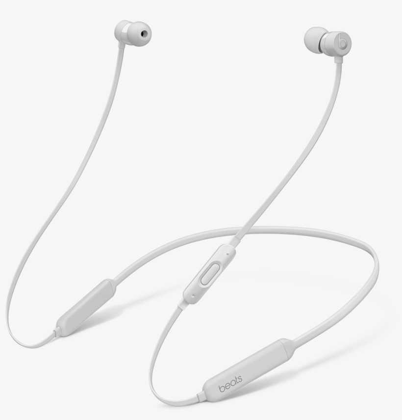Satin Silver - Beats X Wireless Headphones, transparent png download