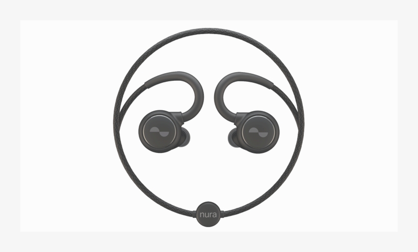 Nura Miniturize With New Nuraloop Earbuds - Nura Earbuds, transparent png download