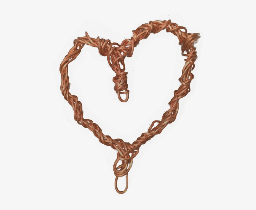 Blithe-ology Copper Heart - Chain, transparent png download